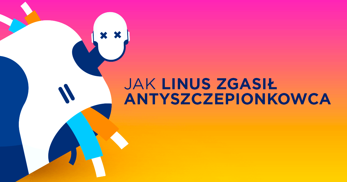 Linus Torvalds kontra antyszczepionkowiec - czyli walka na ostre słowa