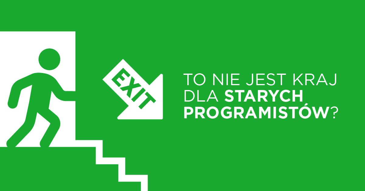 To nie jest kraj dla starych programistów?